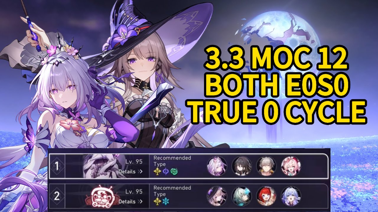 3.3 True 0 Cycle | E0S0 Castorice & E0S0 The Herta | Memory Of Chaos 12 | Honkai: Star Rail