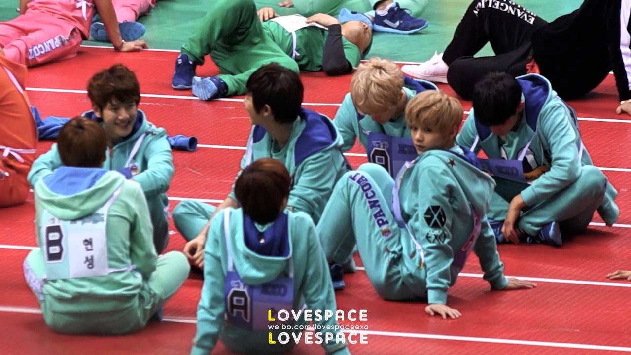 130128 아육대 EXO 꽁냥꽁냥 #1