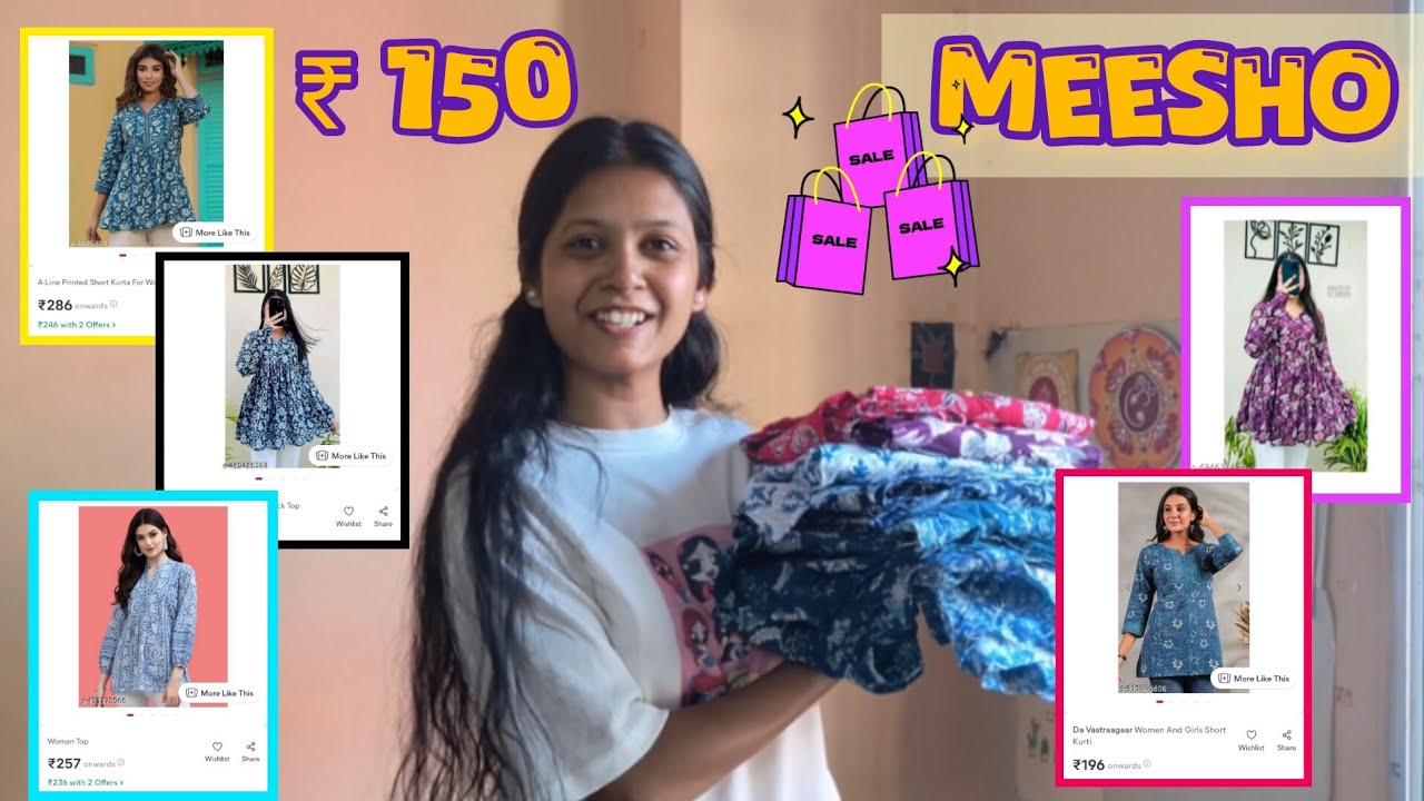 Meesho Shopping Under ₹ 150-300 // Santali Video // 