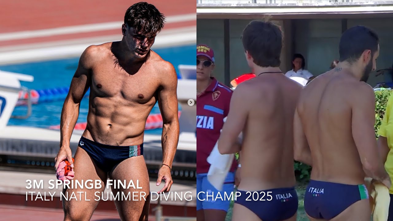 Men's 3m Spring Board Finals | 🇮🇹Italy National Summer Diving Championship 2025