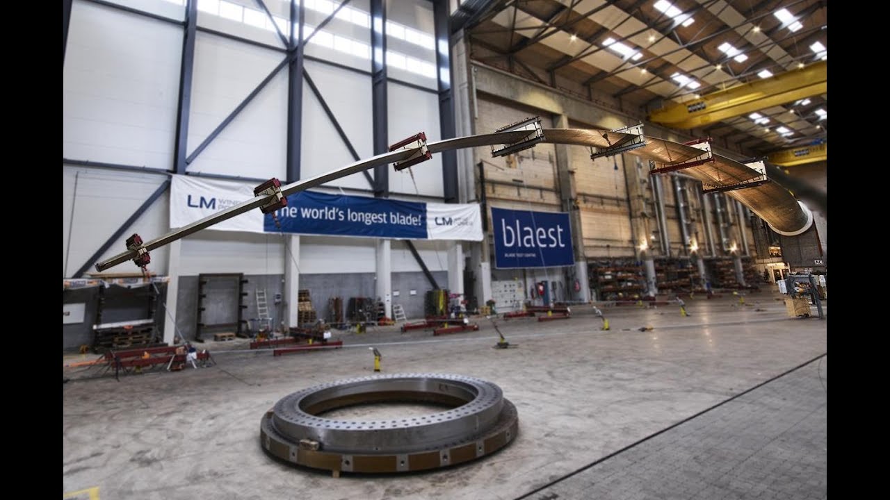 Testing LM Wind Power's long blades