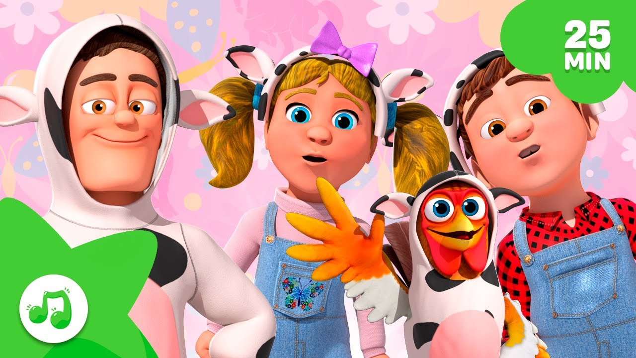 Farm Animal Adventures 🐔🌾 [25 min] 🌈 FOR KIDS | Zenon the Farmer