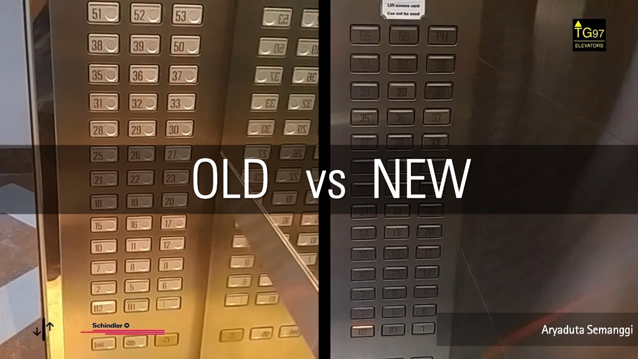 [Old vs New] Fast Schindler Elevators at Aryaduta Semanggi, Jakarta