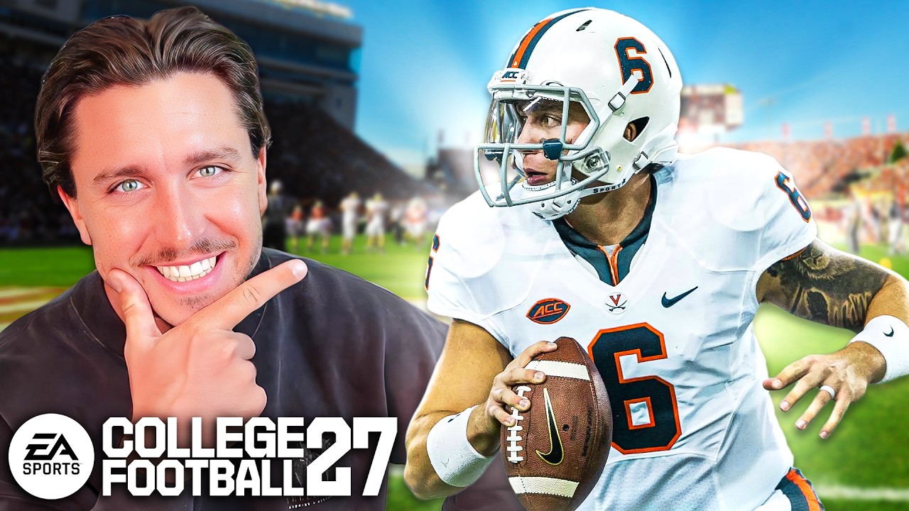 ЭКСКЛЮЗИВ: Геймплей College Football 27 🎮 (Первый взгляд)