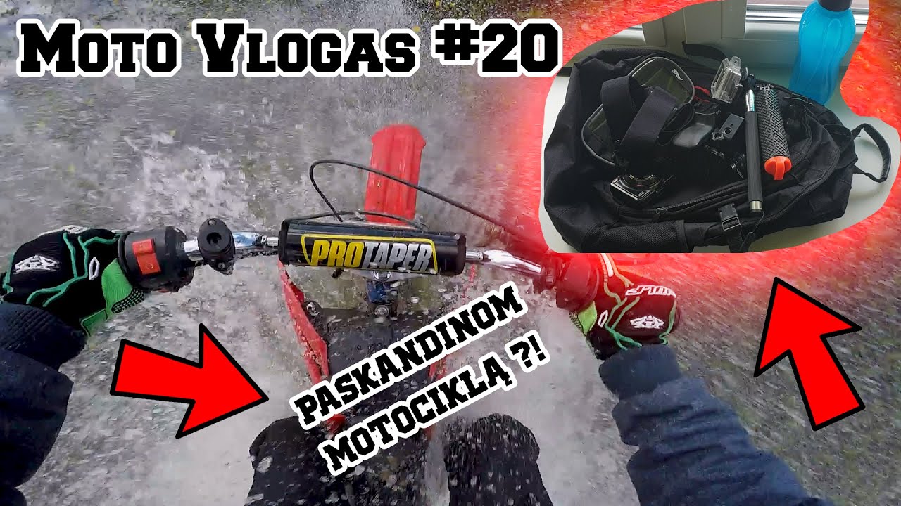 Moto Vlogas #20 | Ką Aš Vežuosi Su Savimi Važiuodamas Į Mišką ? Labai Daug  Vandens.