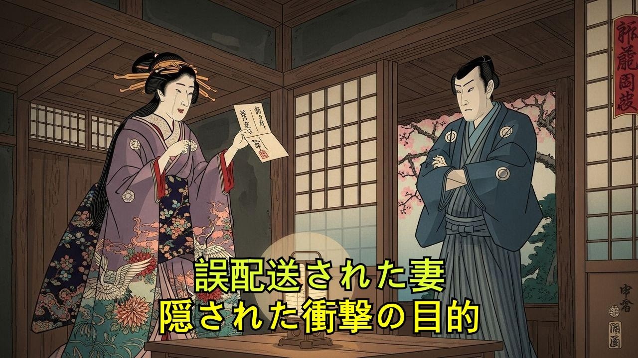 誤送された「妻」との初夜、彼女が明かした衝撃の真実