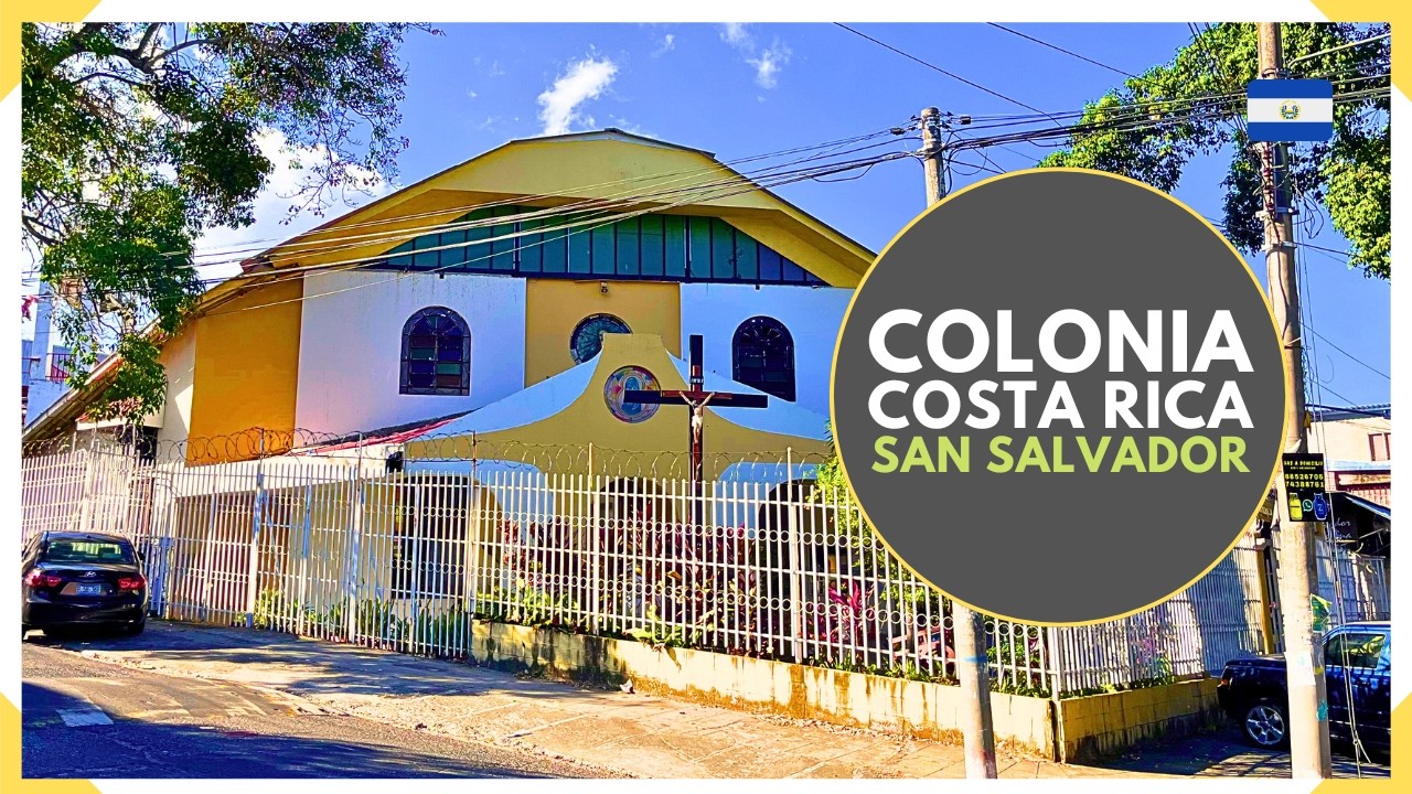 La hermosa COLONIA COSTA RICA al sur del CENTRO DE SAN SALVADOR - EL SALVADOR 2026
