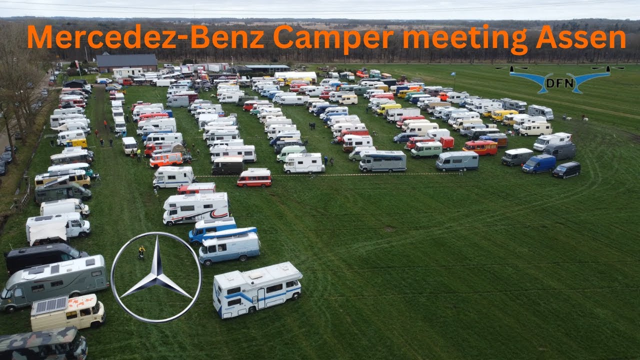 Mercedes Oldtimer Camper meeting Assen 15-04-2023