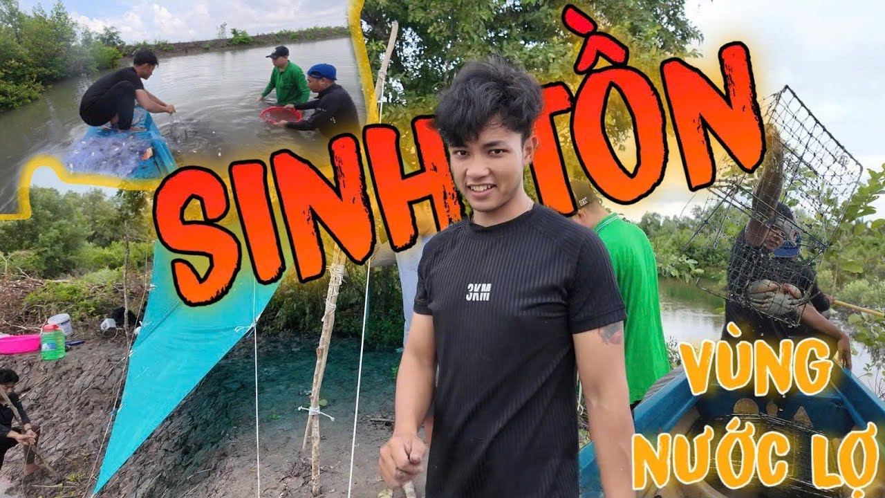 Thử Thách Sinh Tồn Ở Vùng Nước Lợ Đầy Gian Nan Giữa Mùa Mưa Bão |Thanh Nhã Tv