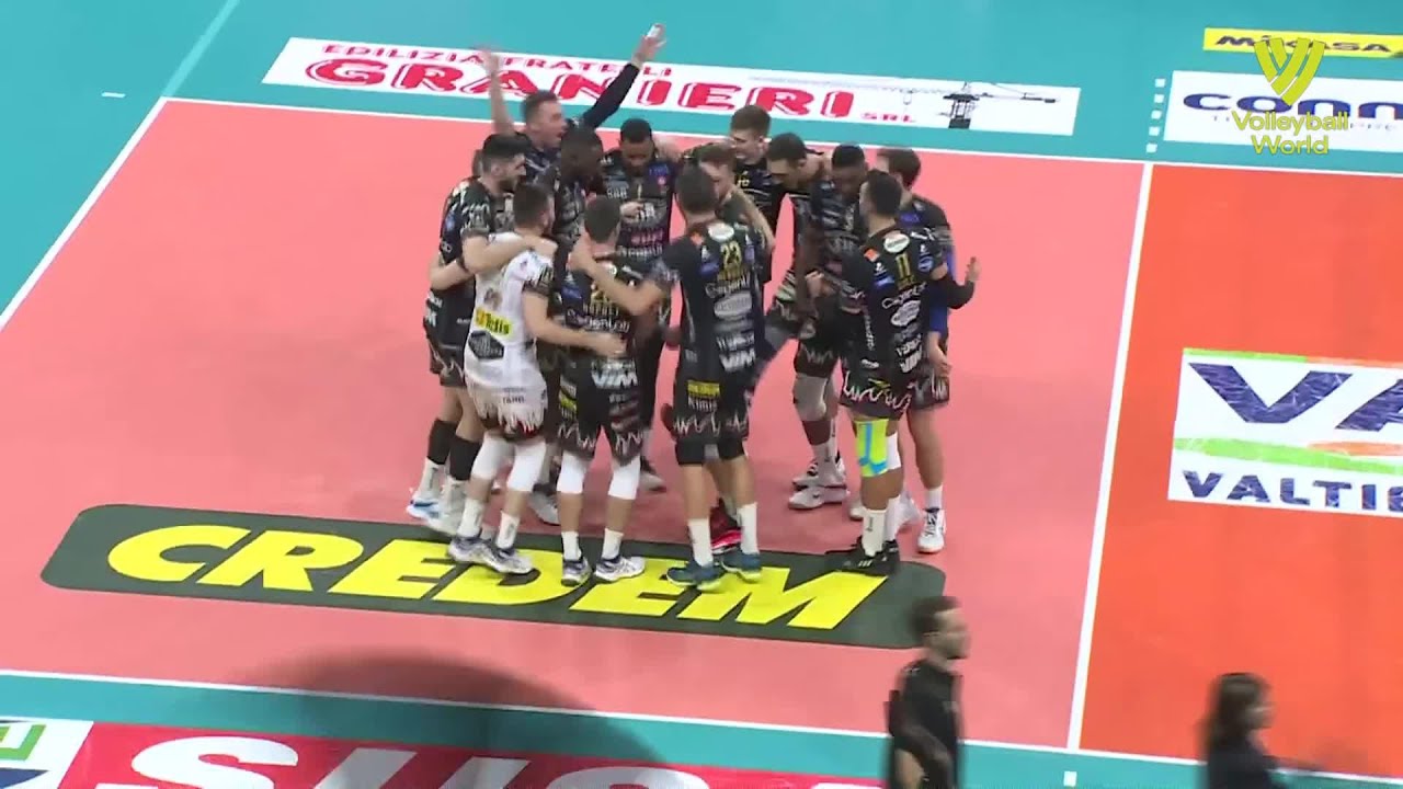Sir Safety Susa Perugia vs. WithU Verona - FIVB - SuperLega - Match Highlights