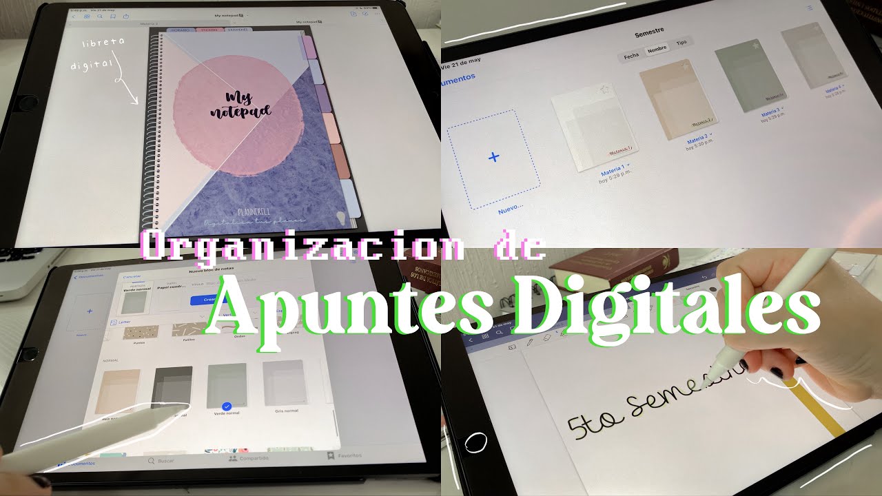 3 formas de organizar tus apuntes digitales🗒 | estudiandojuntos