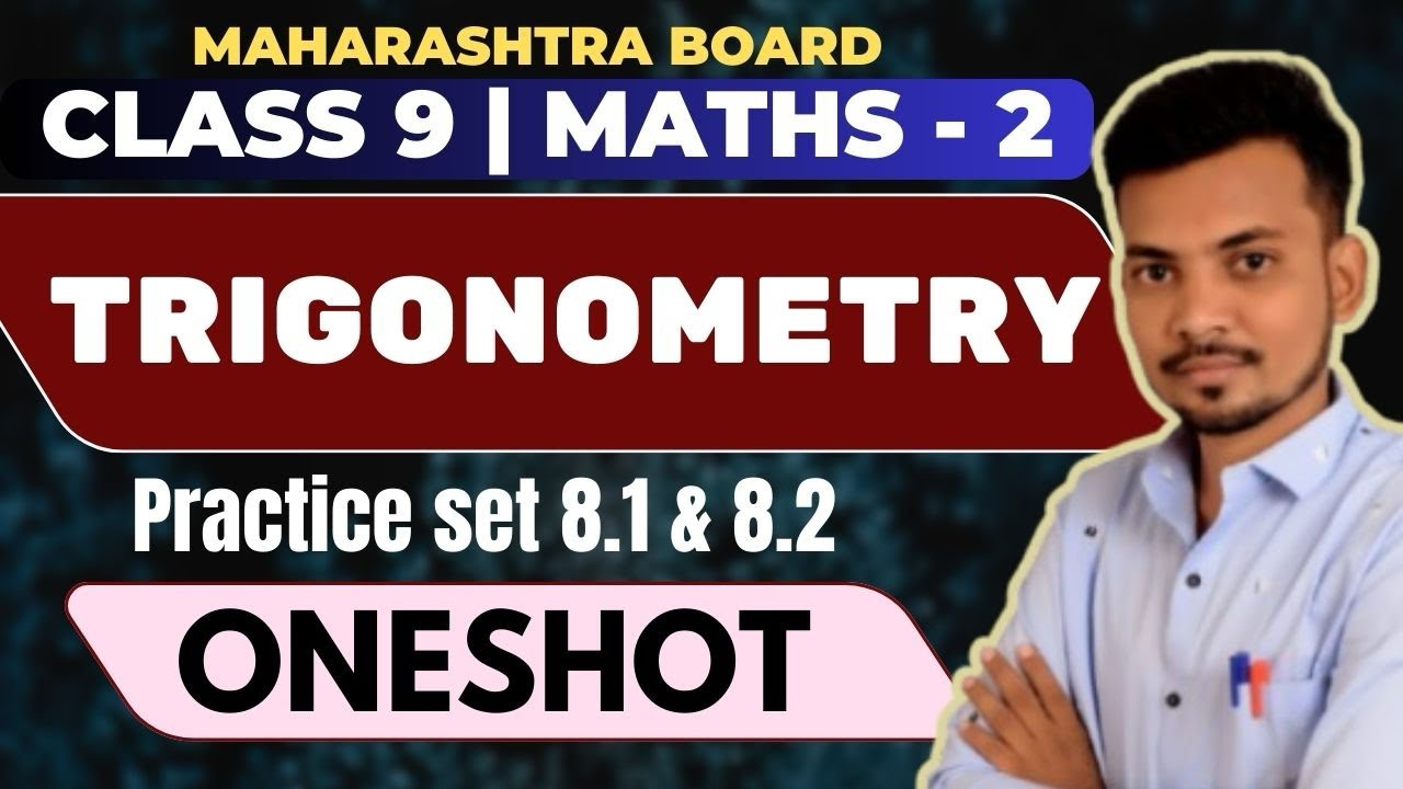 Class 9 | TRIGONOMETRY | Maharashtra Board | ONSESHOT  😳😳😳