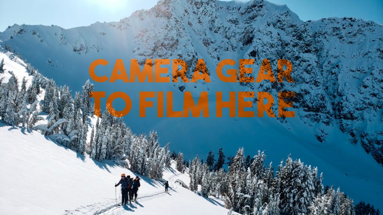 The Gear You NEED for Backcountry Filmmaking! *skiing, backpacking, climbing, mountain biking