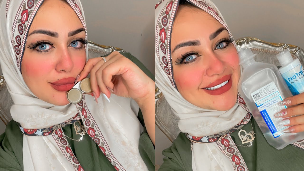 افضل محلول عدسات ممكن تجربيه🫶💃 اسهل طريقه للبس العدسات♥️