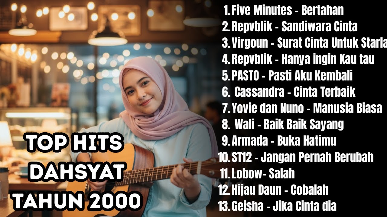 PLAYLIST AKUSTIK LAGU POP INDONESIA 2000-AN TERBAIK & HITS | Playlist Full Album TANPA IKLAN