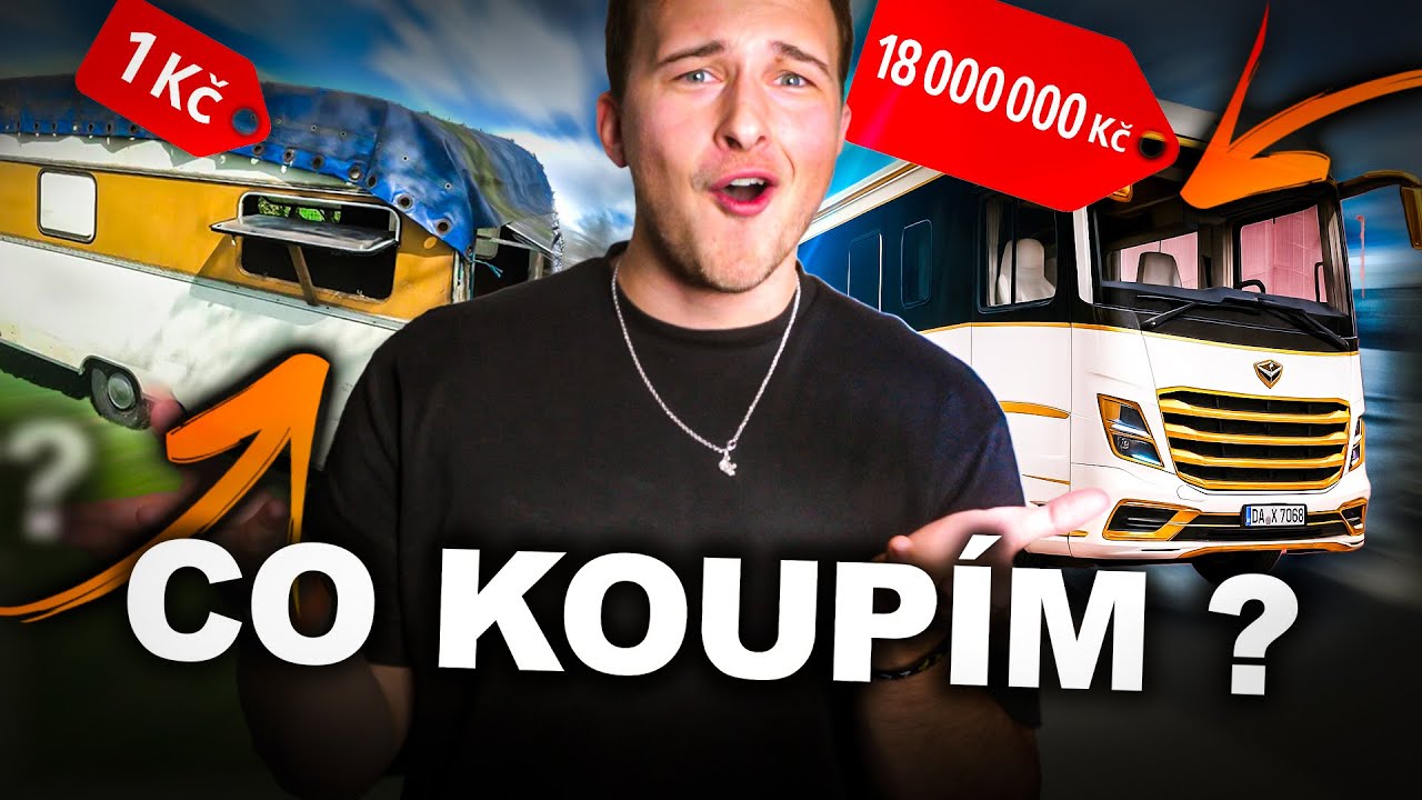 1 Kč KARAVAN vs 18 MILIONŮ Kč LUXUS 👑🤯 Šílený rozdíl! 🥵🔥