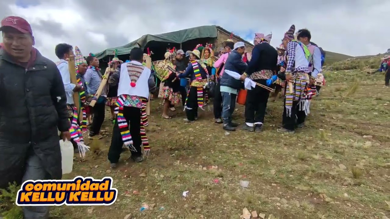 Carnaval 2025🎊 comunidad K'ELLU K'ELLU 🎊 en la suya de la C. WAYRAÑA| norte Potosí Bolivia 🇧🇴