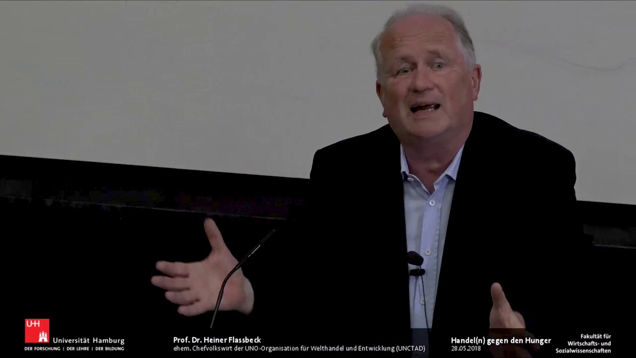 Heiner Flassbeck - Welcher Idee unterliegt der Freihandel und wie wirkt er sich in der Realit&auml;t aus?