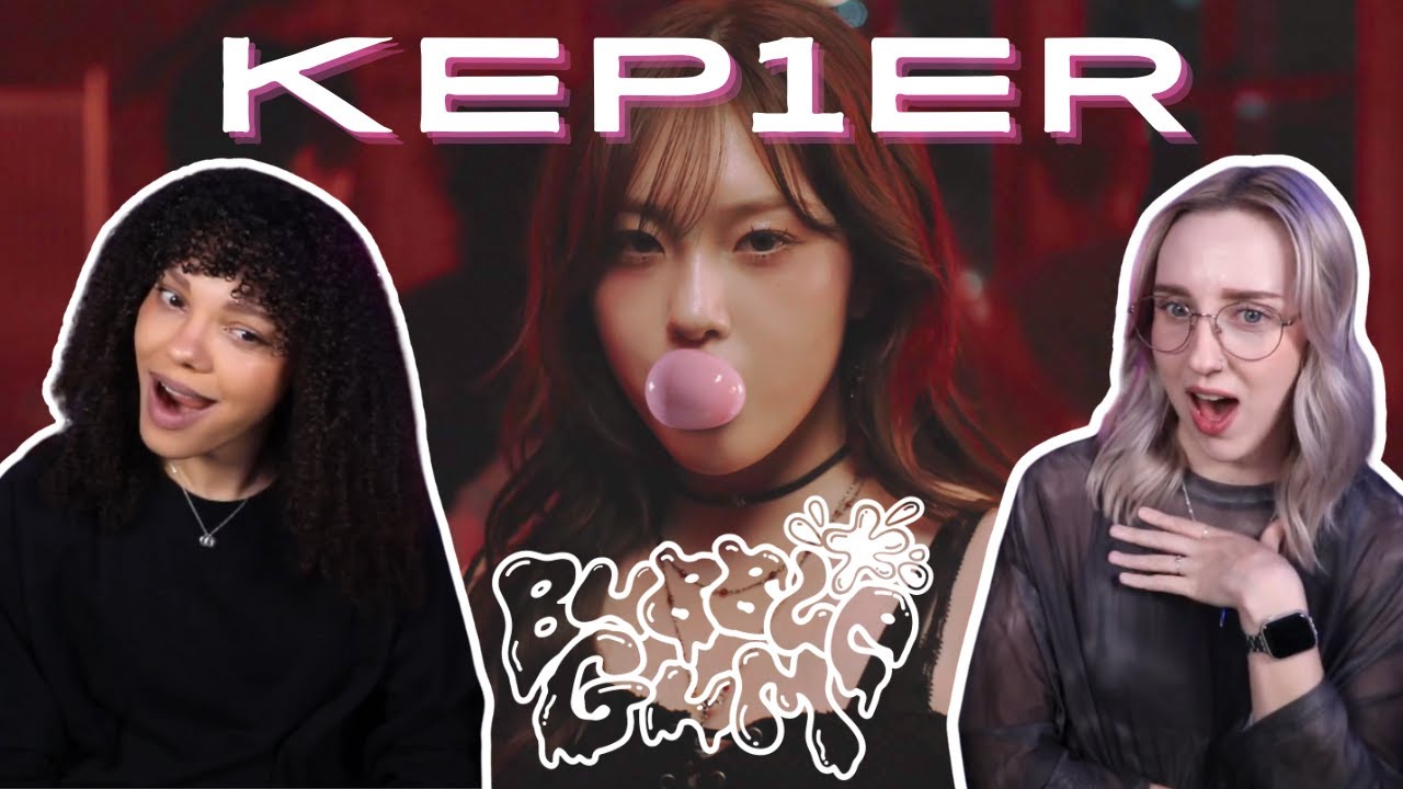 COUPLE REACTS TO Kep1er 케플러 l 'BUBBLE GUM' M/V