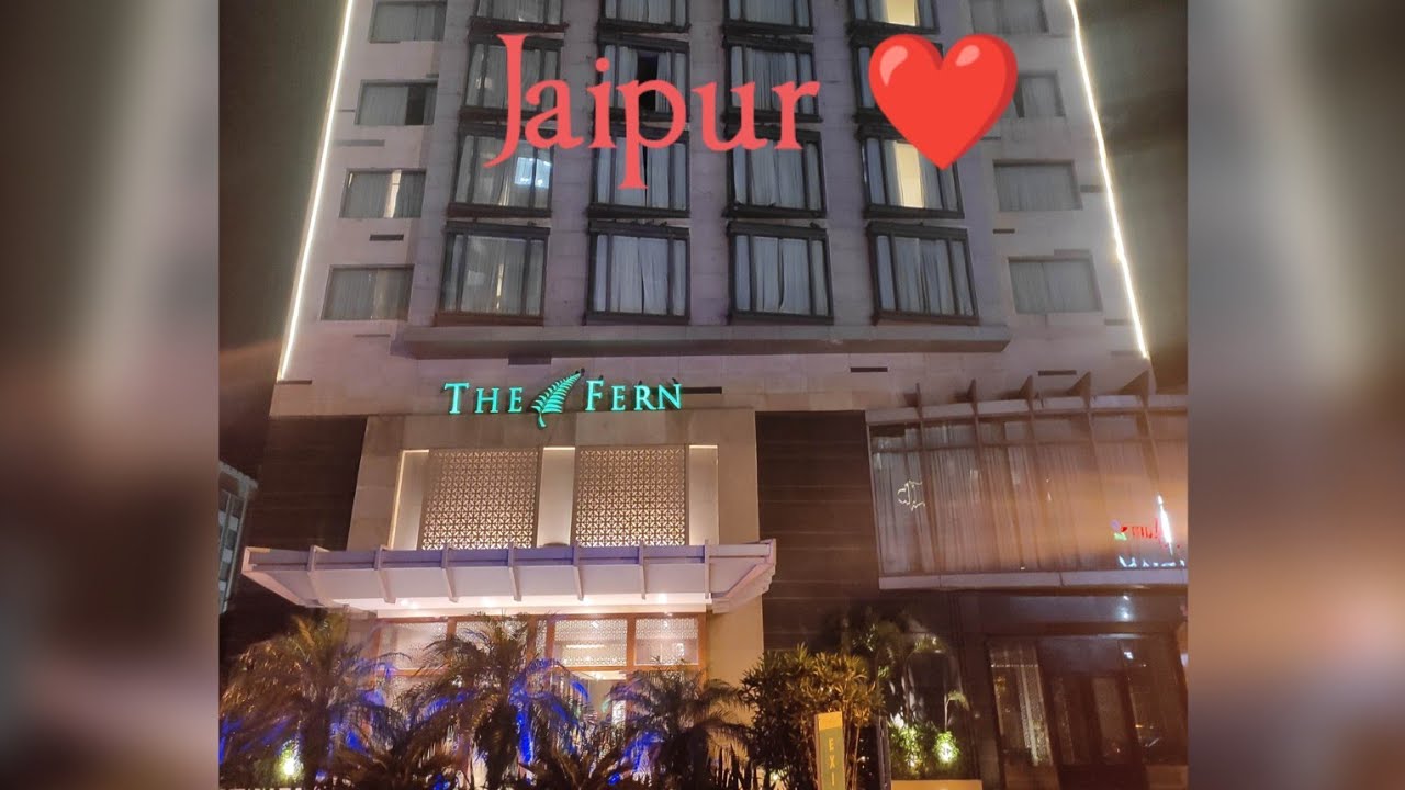 The Fern - An Ecotel Hotel, Jaipur | Best Hotel in #jaipur  | Room Tour | Breakfast | Rooftop Pool