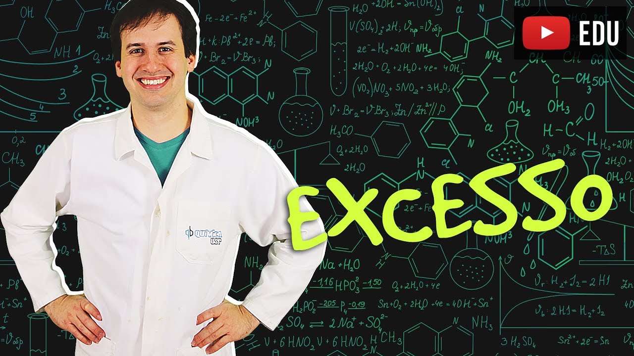 9. Cálculo Estequiométrico - Excesso [Química Geral]