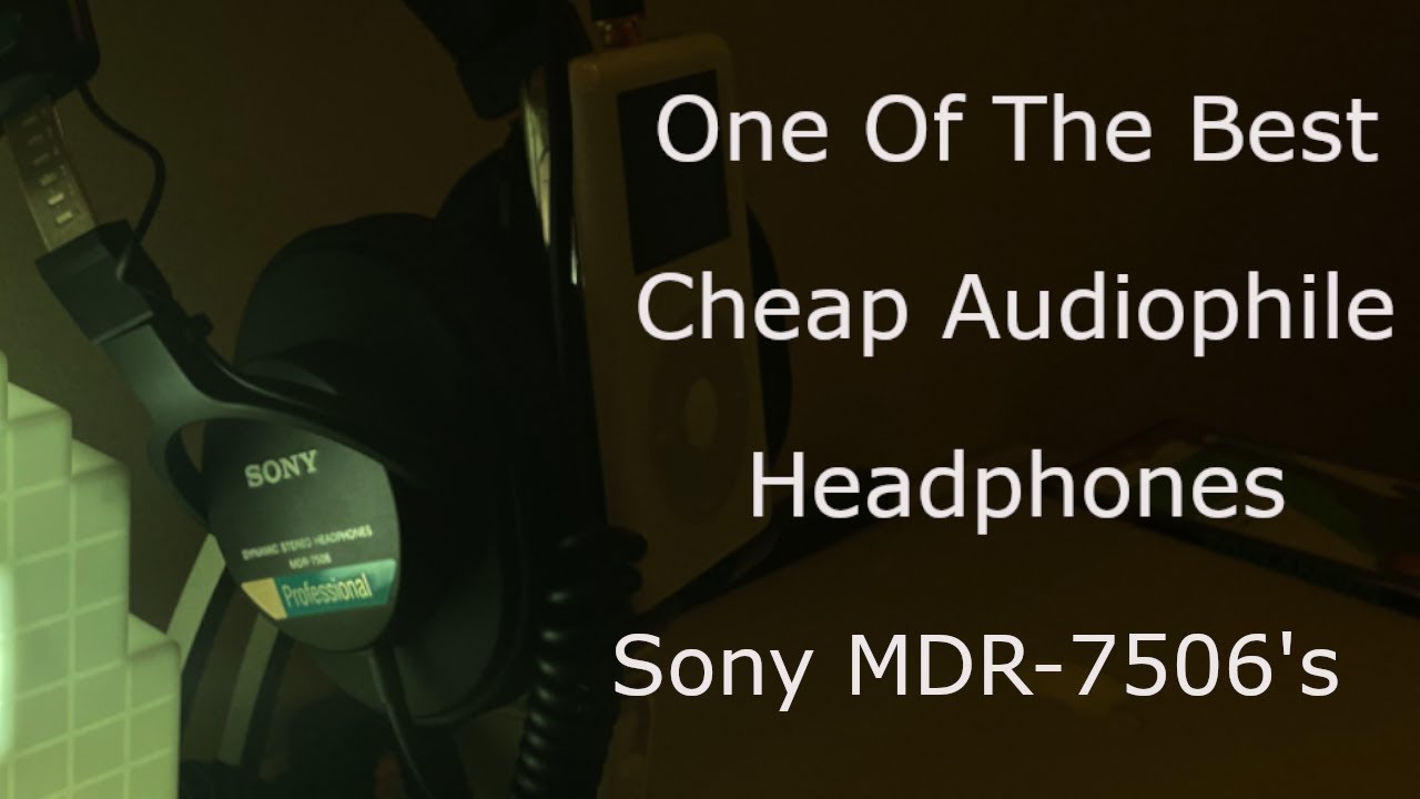 A Great Cheap Pair Of Audiophile Headphones - Sony MDR-7506 Headphones Review