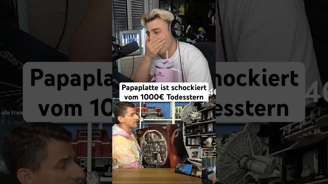 Papaplatte ist schockiert vom 1000€ Todesstern von Lego Star Wars #papaplatte