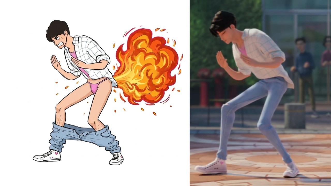 Soda Pop Remix 🎨 | KPop Demon Hunters Funny Drawing Meme Parody