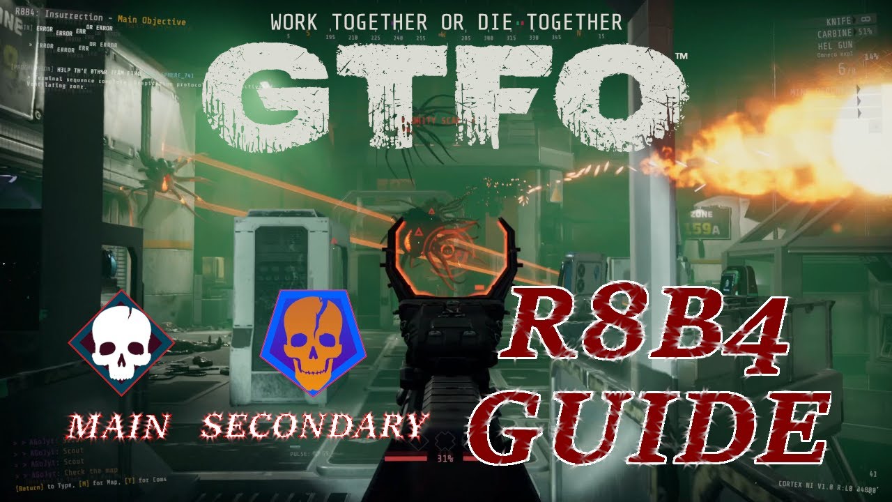 You're Making Us Do WHAT Now?!?! - GTFO R8B4 Guide