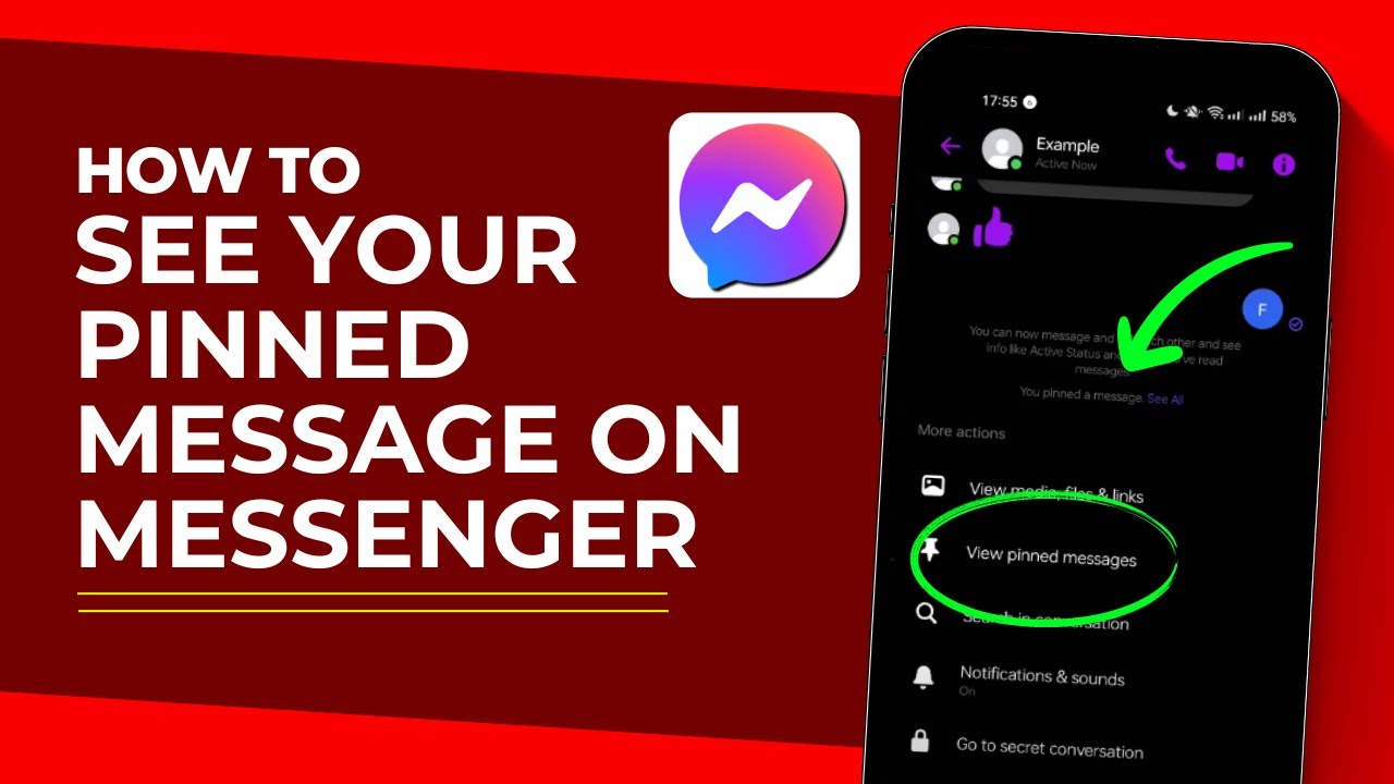 How to See The Pinned Message in Messenger (Easy Method)