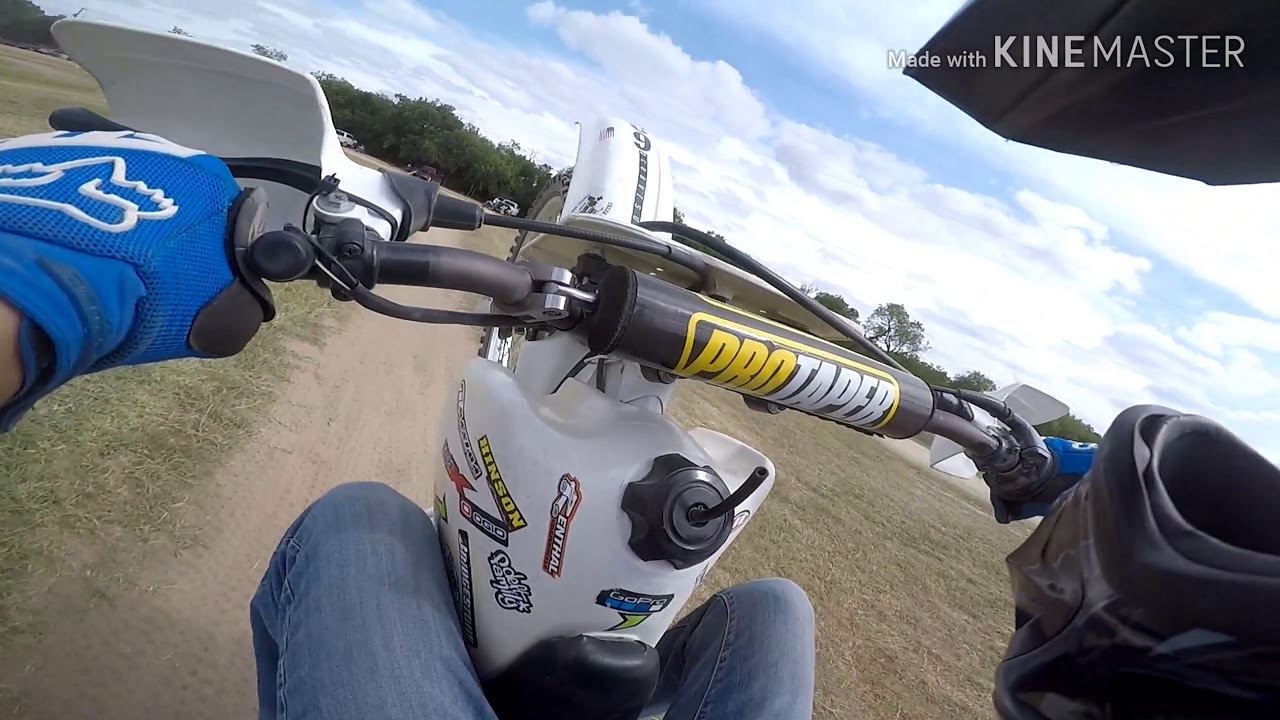 XR200 AT THE TRACK? 93 xr200r track ride