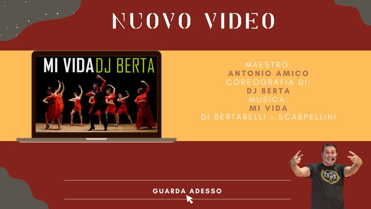 MI VIDA | Bertarelli (Dj Berta) - Scarpellini | Coreografia - Balli di gruppo | Antonio Amico