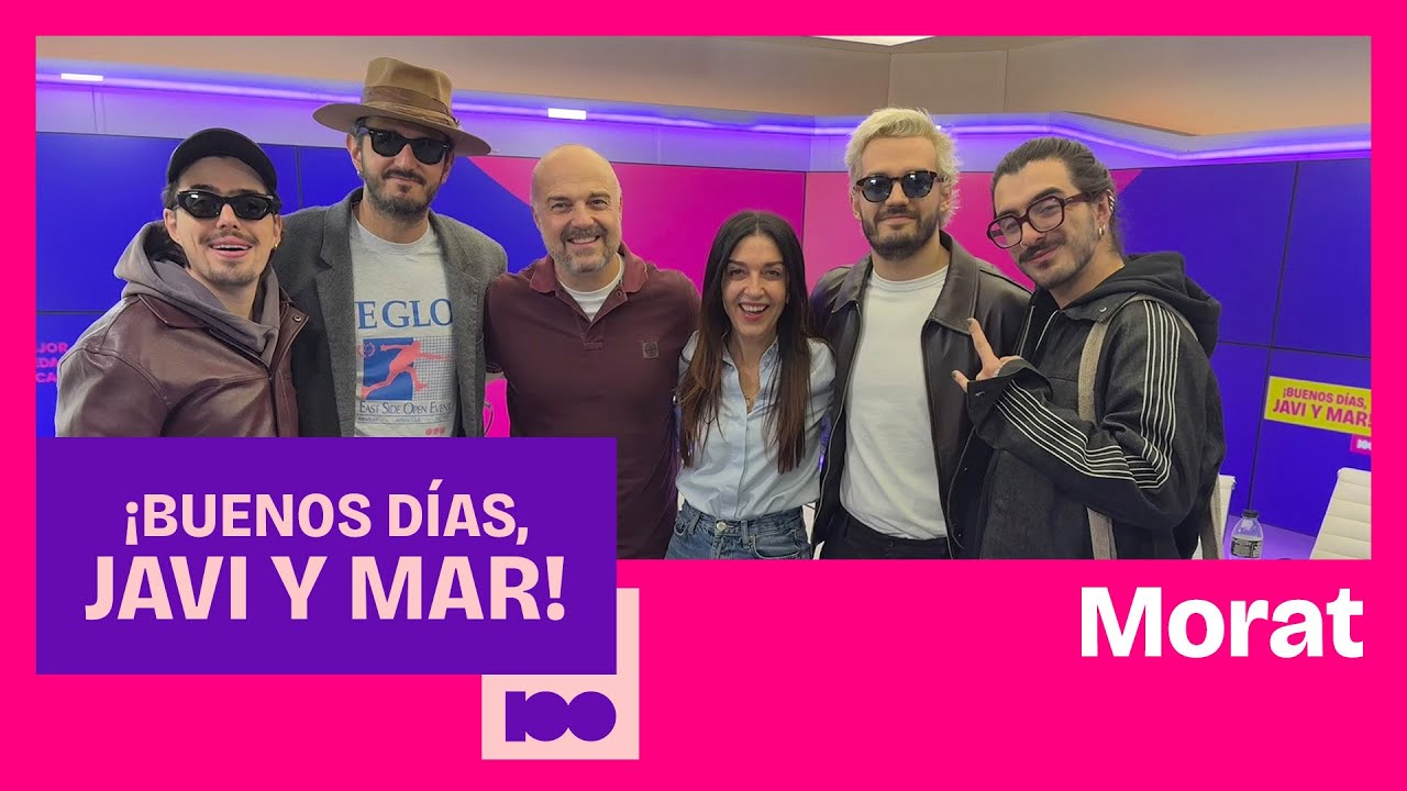 Morat anuncia nueva gira en CADENA 100: "Mentiríamos si decimos que nunca hemos discutido"