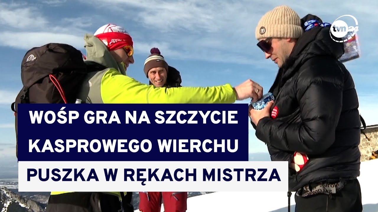 Najwyżej prowadzona zbiórka na WOŚP. "Ludzie gór potrafią się dzielić"