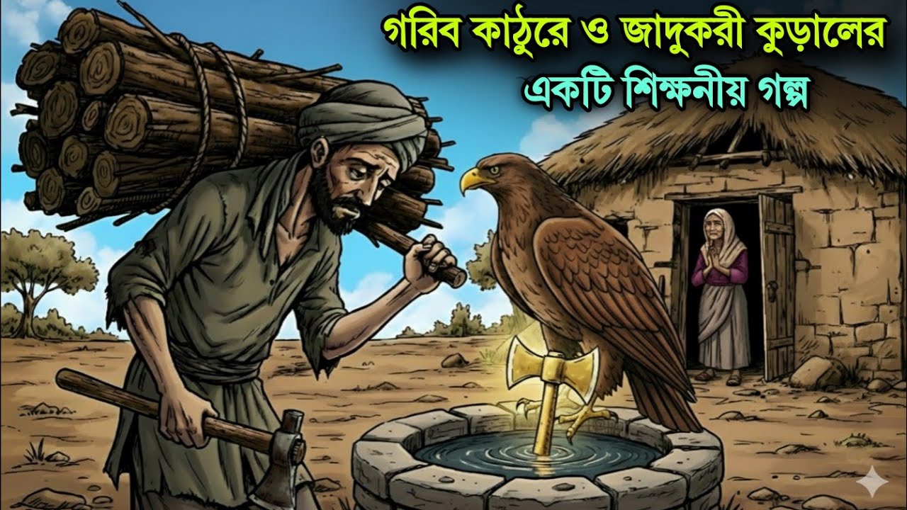 রহস্যময় বৃদ্ধ ও তিন কুড়ালের গল্প: জীবন বদলে দেওয়ার মতো একটি কাহিনী।। Rakib Voice