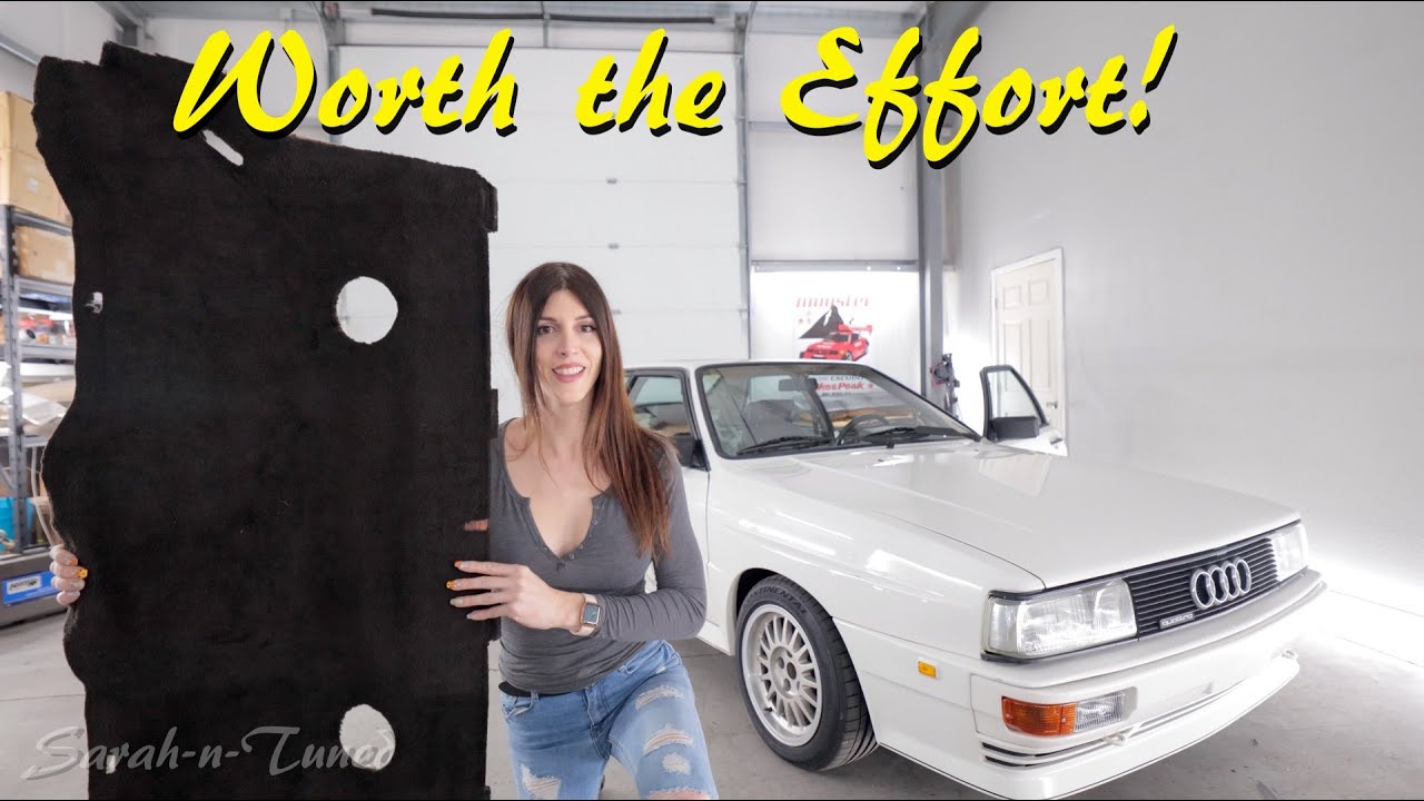 Installing an 80's Retro Style Stereo w/ Modern Tech // Project Ur Quattro