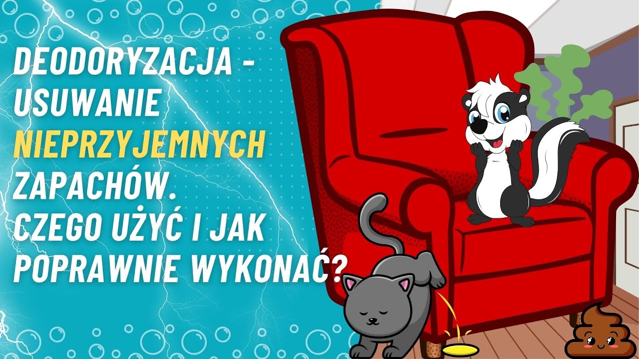 Deodoryzacja - usuwanie nieprzyjemnych zapachów. Czego użyć i jak poprawnie wykonać? | odc. 15