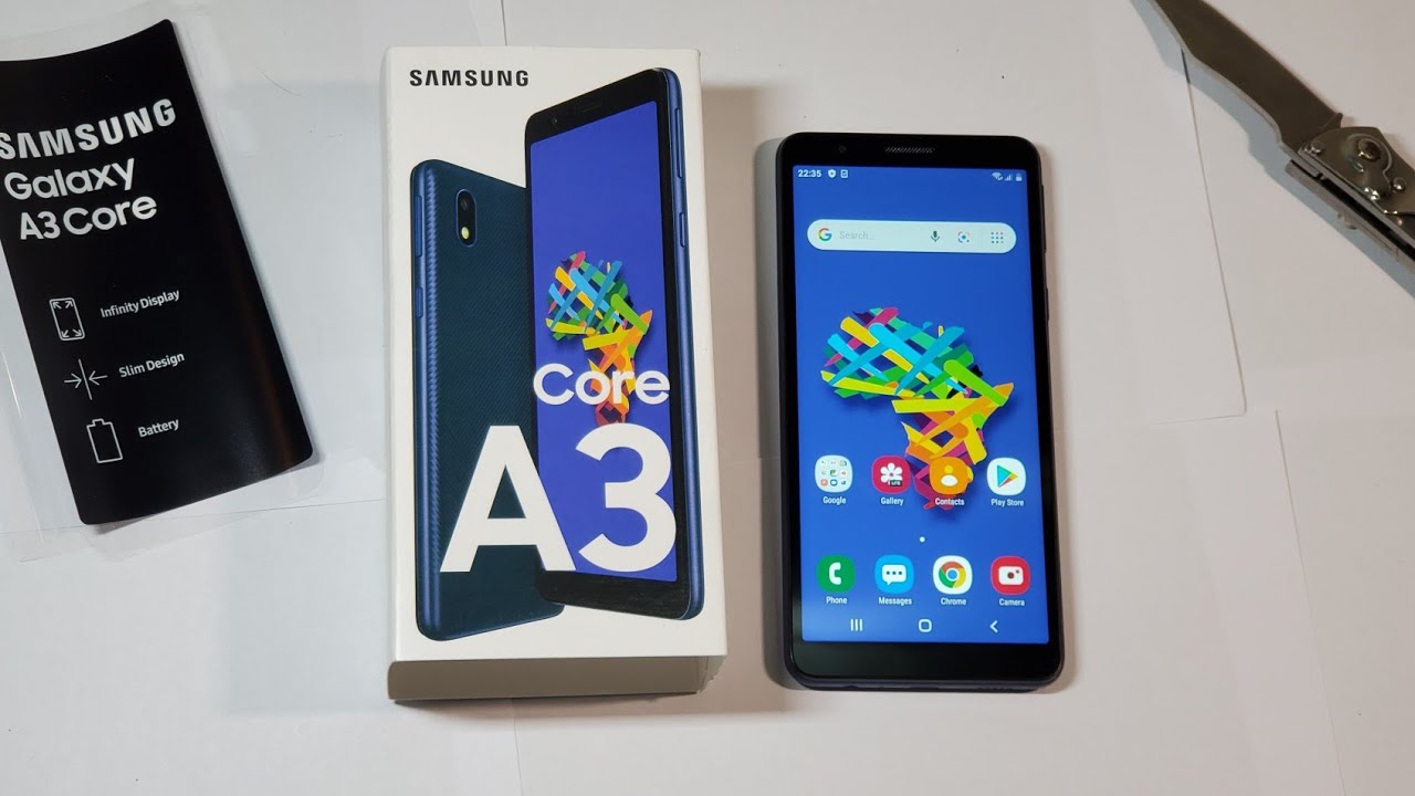 Samsung Galaxy A3 core/A01 core/M01 core unboxing and overview