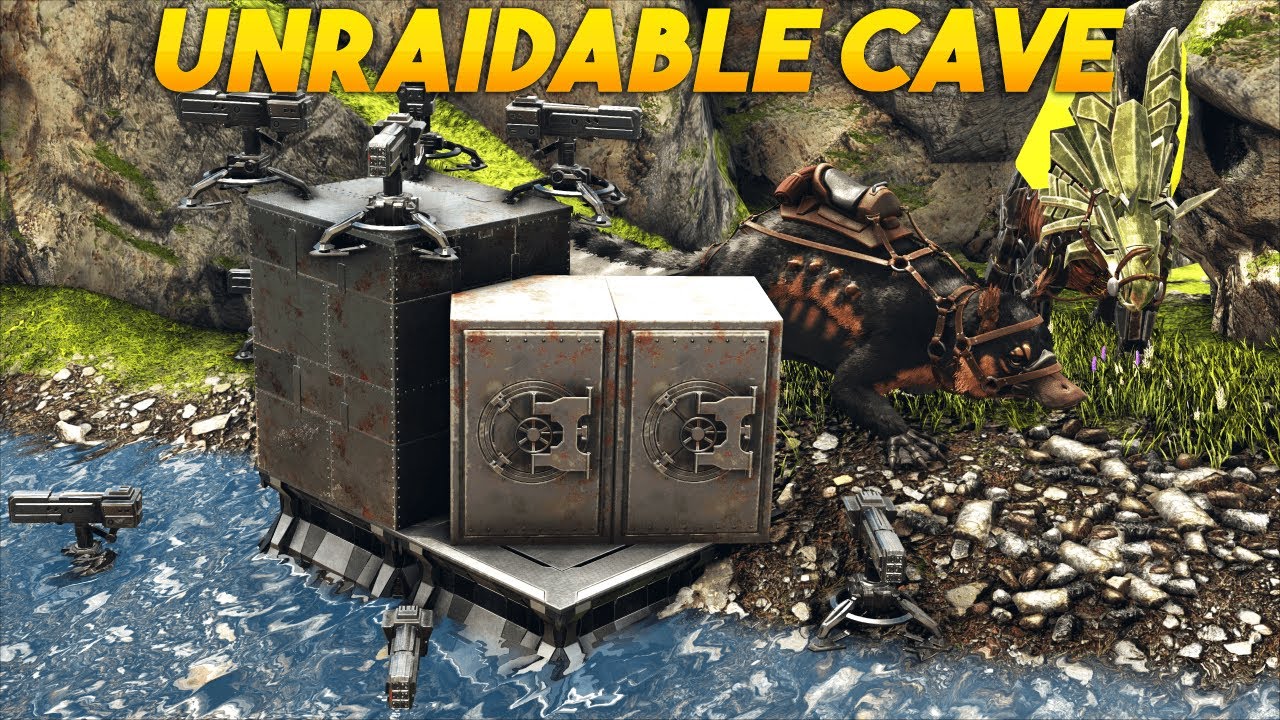 SOLO Claiming The MOST INTRESTING Cave ON ARK