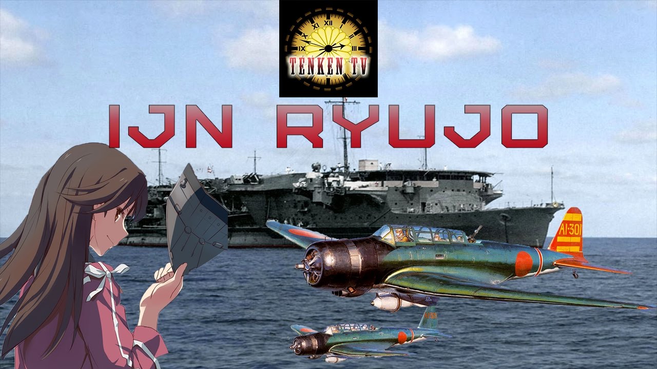 [TenkenTV] IJN Ryujo Дракон обучения. [World of Warships]