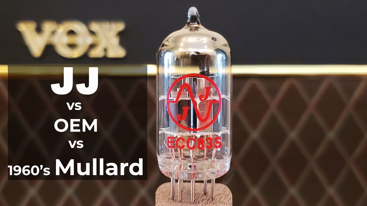 Сравнение ламп гитарных усилителей JJ Mullard — #Сравнение