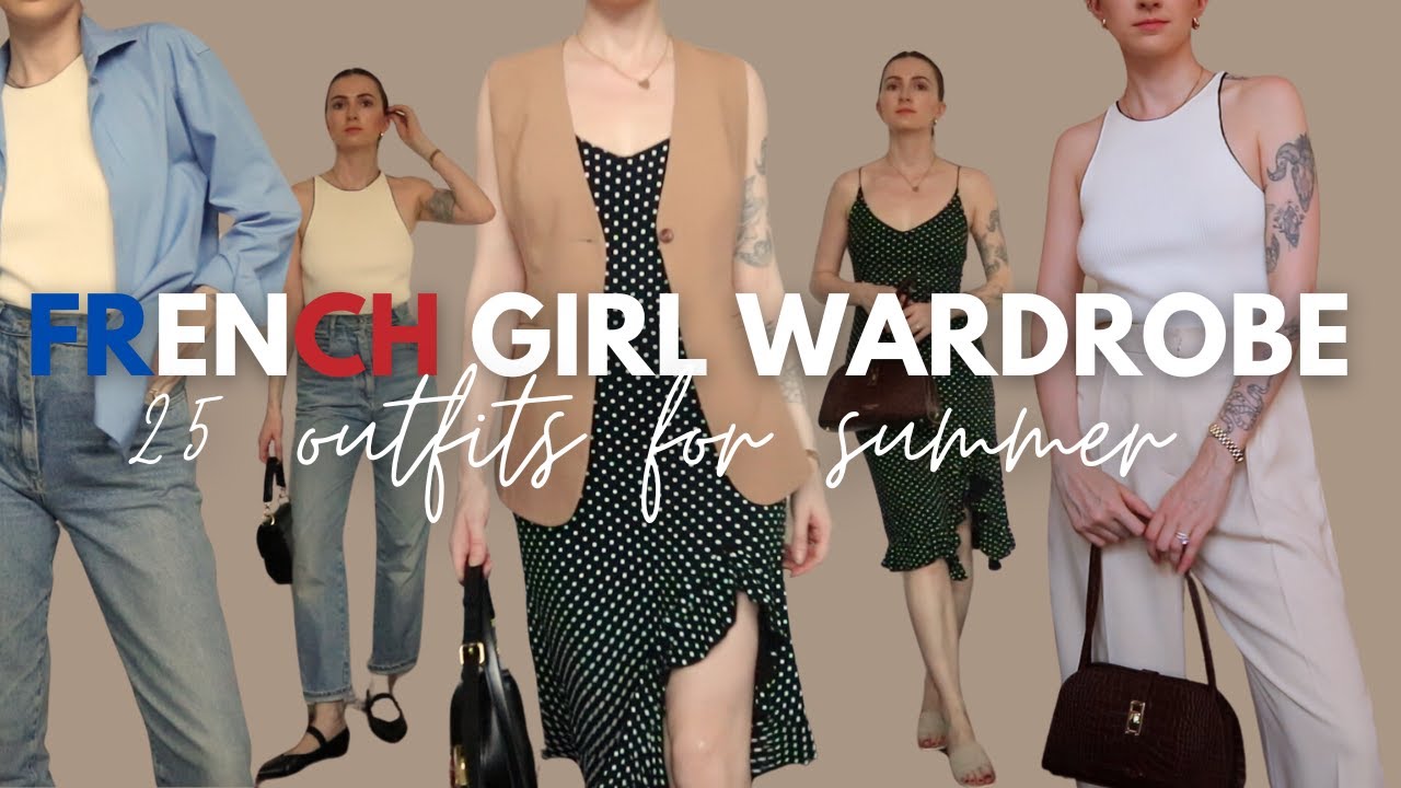 7 clothing items = 26 outfits | French Style Inspired #capsulewardrobe