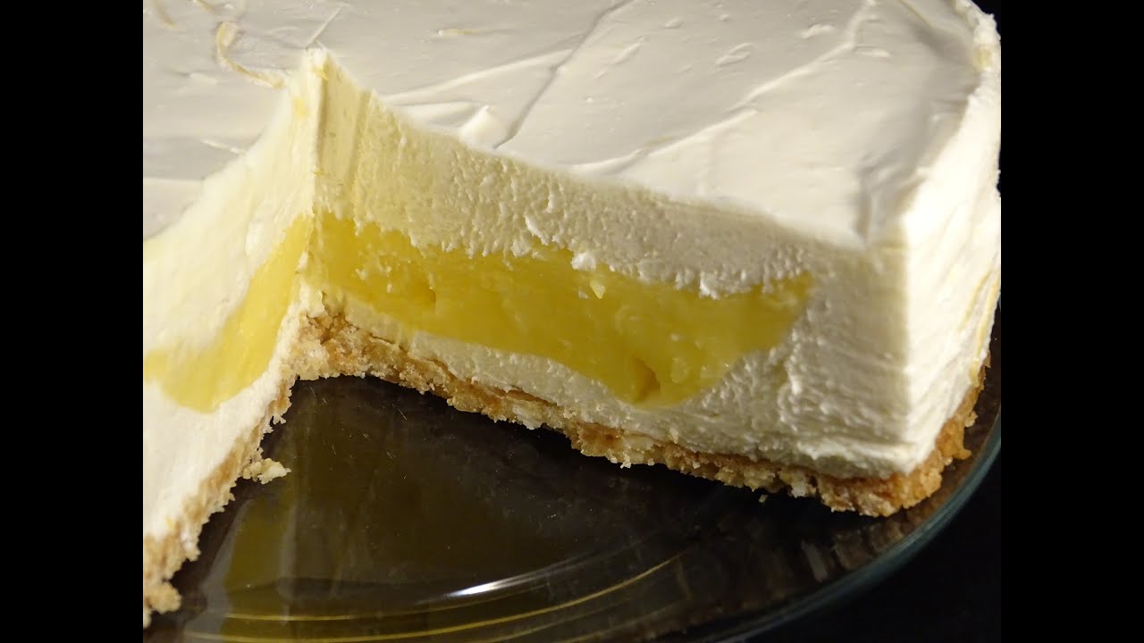 No-Bake (except for crust) Lemon Surprise Cheesecake- with yoyomax12