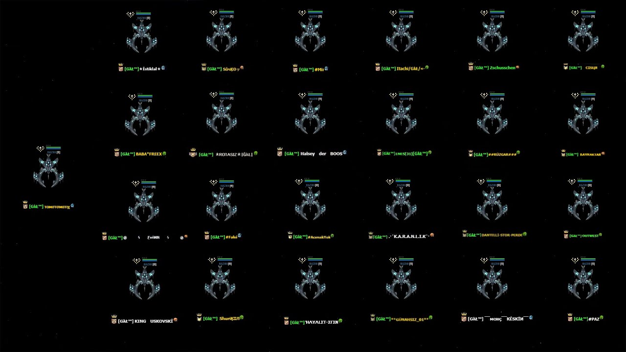 DARKORBİT TR 2/3 - GAL&ASES&FAKE&KARA -VS- king&anka&boss&kapr&21&ork&crvs&cup