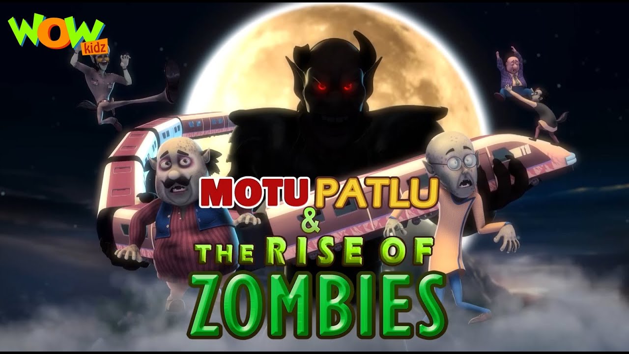 Motu Patlu & The Rise of Zombies | New Hindi Cartoon Movies | Motu Patlu Movie | Wow Kidz | 