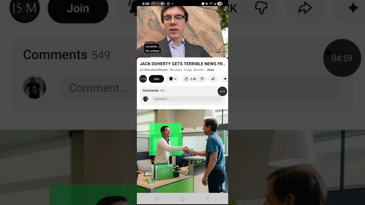 Aleister is doing react on @15MinutesofShame 