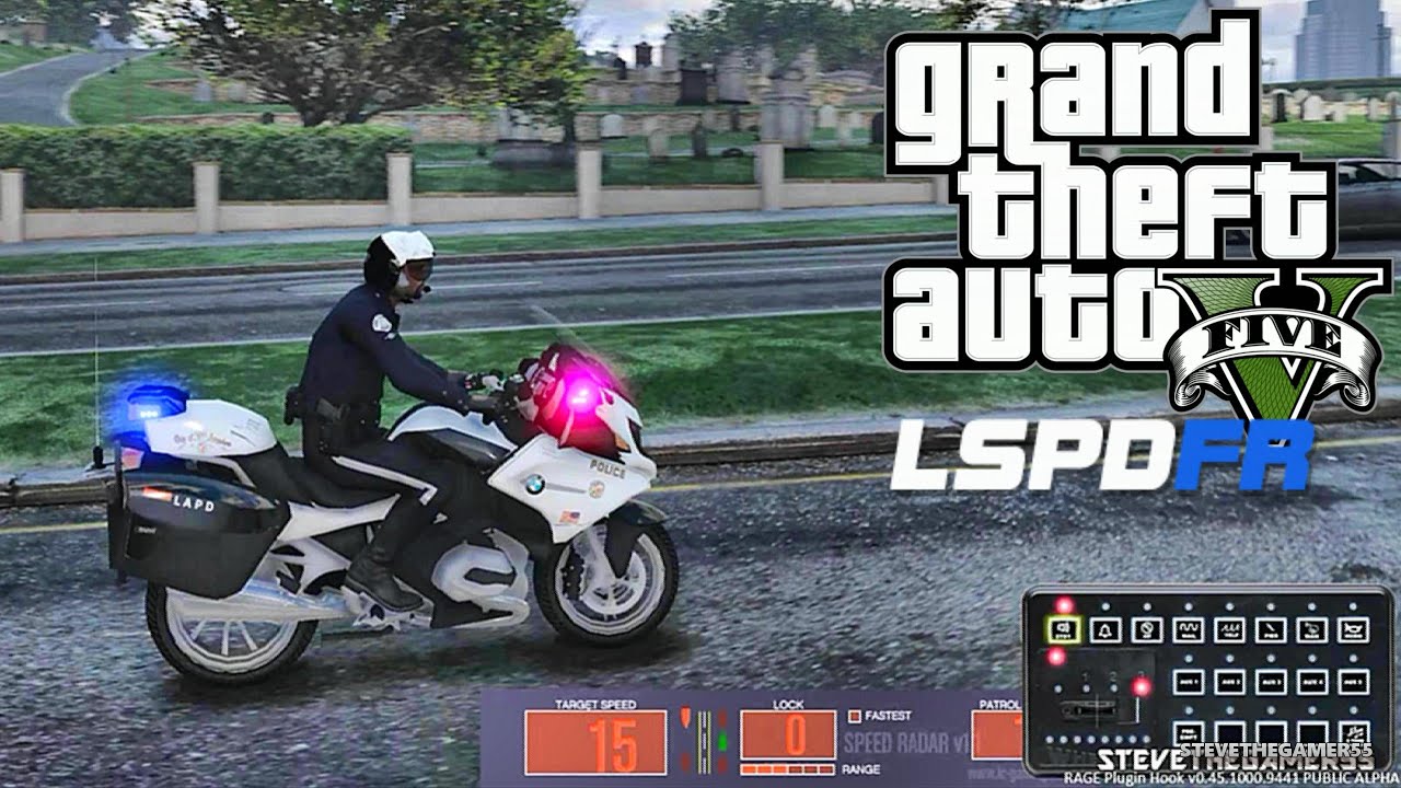 GTA 5 LSPDFR 0.3.1 - EPiSODE 192  - LET'S BE COPS - LAPD MOTORCYCLE UNIT (GTA 5 PC POLICE MODS)