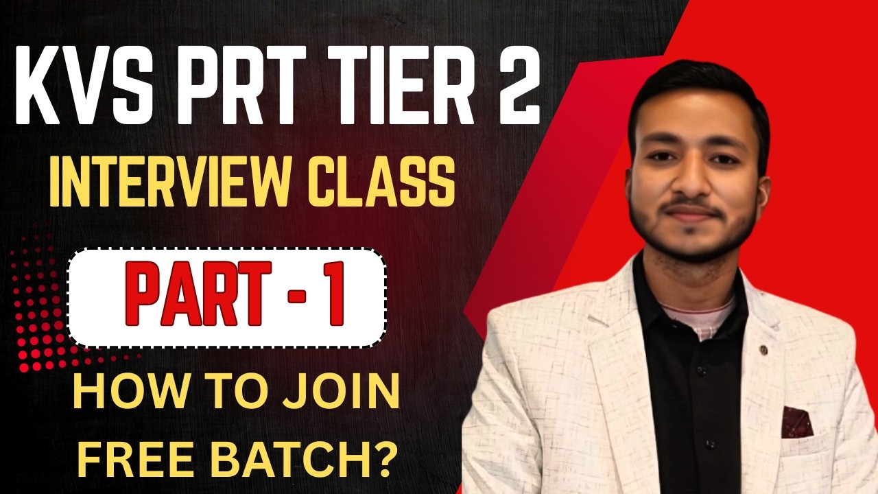 KVS PRT Tier 2 interview class part 1 🔥 Expected & Final Cut Off | Safe Score Analysis #kvsprtcutoff