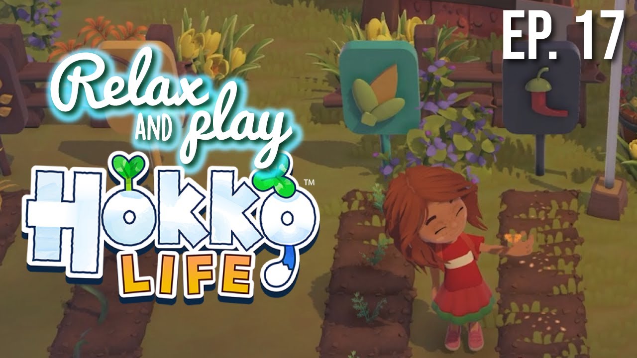 Crafting Crop Signs for the Farm in Hokko Life - 