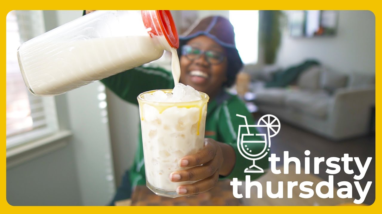 Making HOMEMADE HORCHATA For The Holidays 🎅🏾🥛 ✻ Thirsty Thursday 16
